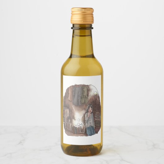 さやしむじ ワインラベル (正面)