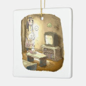 さやなごじ セラミックオーナメント (左)