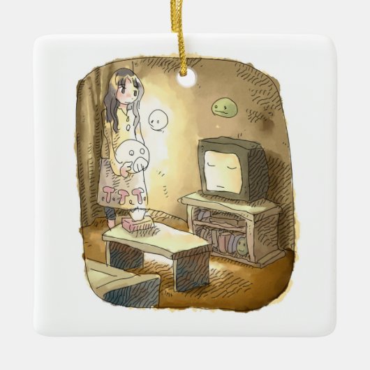 さやなごじ セラミックオーナメント (正面)