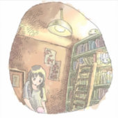 さやにいじ シール (正面)