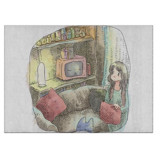 さやにくじ カッティングボード (正面)