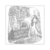 さやにやじ ラバースタンプ (インプリント)