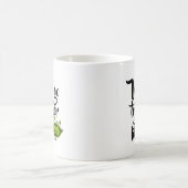 さやの中の二つの豆のようにぴったり コーヒーマグカップ (中央)