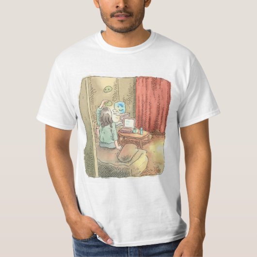 さやむさじ Tシャツ (正面)