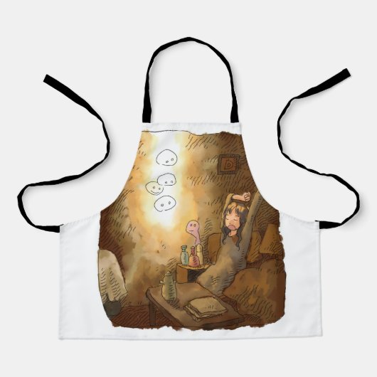 さやむやじ エプロン (正面)