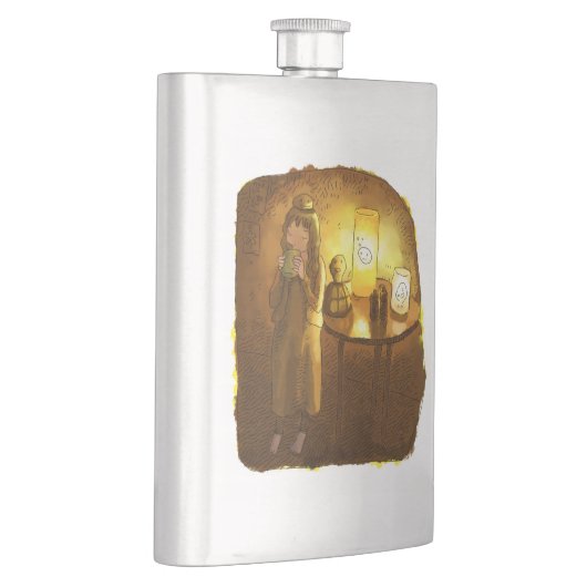 さややごじ フラスク (右)