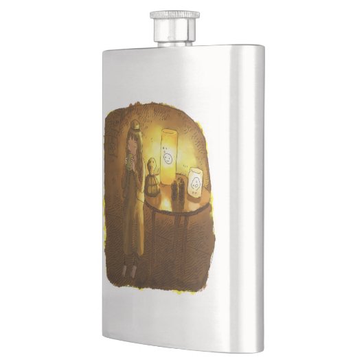 さややごじ フラスク (左)