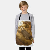 さややしじ エプロン (着用した状態)