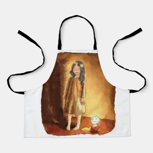 さややにじ エプロン (正面)