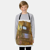 さややむじ エプロン (着用した状態)