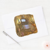 さややむじ スクエアシール (封筒)