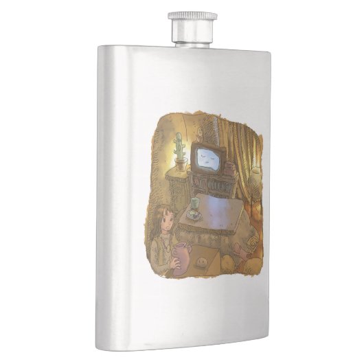 さややむじ フラスク (右)