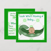 さやベビーシャワー招待状 招待状 (正面/裏面)