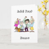 さようおもしろいなら カード (黄色い花)