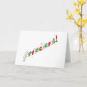 さようならのカード カード (黄色い花)