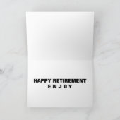 さようならの緊張。 カード (内部)