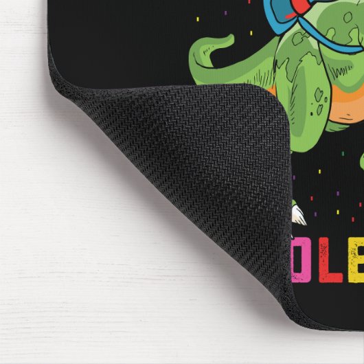 さようならエレメンタリーハローミドルスクールTレックス マウスパッド (コーナー)