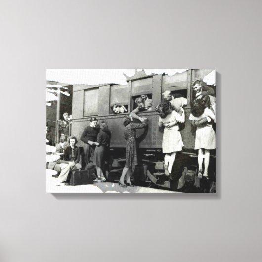 さようならキス |キャンバス キャンバスプリント (正面)