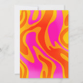 さようならシングルディジット、私は10歳になりました(絵付き) 招待状 (裏面)