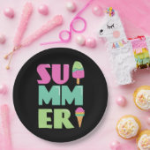 さようならスクールハローサマービーチ ペーパープレート (パーティー)