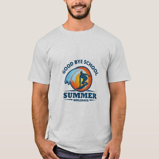 さようならスクールハローサマービーチ Tシャツ (正面)