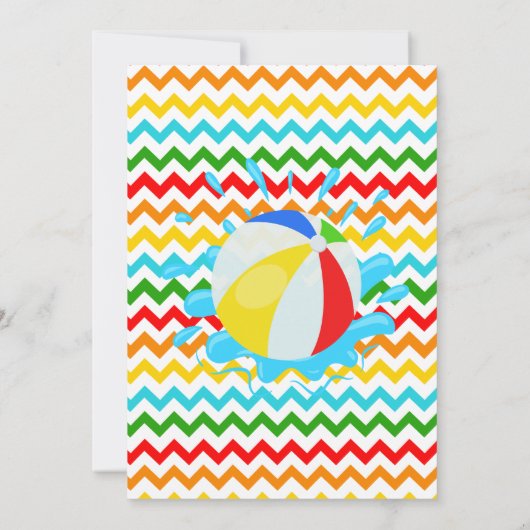 さようならスクールハローサマープールバッシュ 招待状 (裏面)