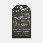 さようならテンションハローペンションギフトラベル ギフトタグ (正面)