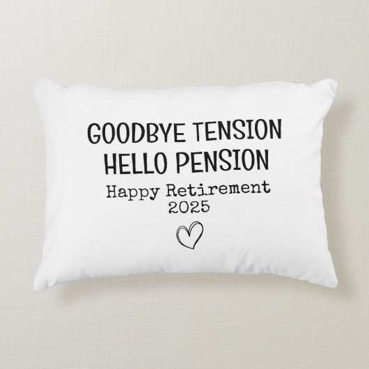 さようならテンションハローペンションリタイアメントファームハウス アクセントクッション (正面)