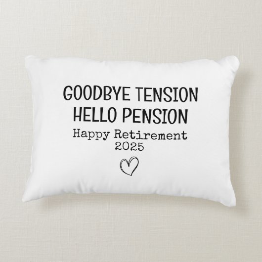 さようならテンションハローペンションリタイアメントファームハウス アクセントクッション (裏面)