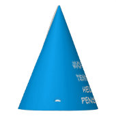 さようならテンションhello年金退職金パーティー帽子 パーティーハット (左)