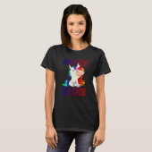さようならバイチャーズ 中指ユニコーン Tシャツ (正面フル)