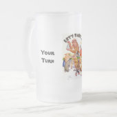 さようならパーティー フロストグラスビールジョッキ (正面左)