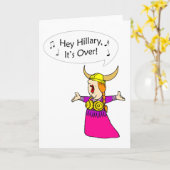 さようならヒラリーカード カード (黄色い花)