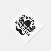 さようならビーチの面白い名言 スタンダードカクテルナプキン (角)