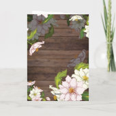 さようならフローラ素朴さらば カード (裏面)