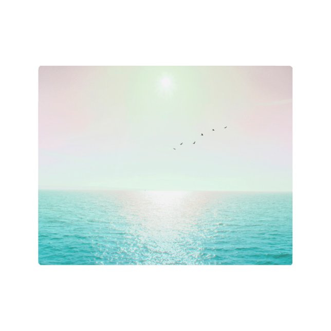 さようならブライティ。 メタルプリント (正面)