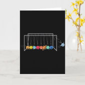 さようならプルート 面白い太陽系惑星 T シャツ カード (黄色い花)