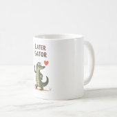 さようならワニ コーヒーマグカップ (正面右)
