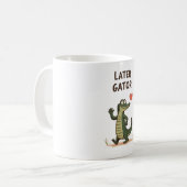 さようならワニ コーヒーマグカップ (正面左)