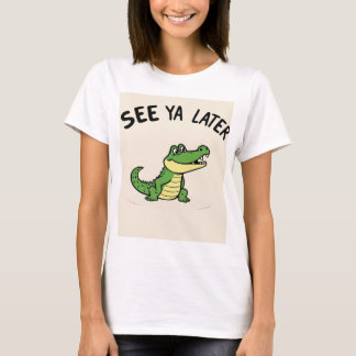 さようならワニTシャツ Tシャツ