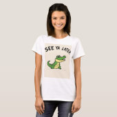 さようならワニTシャツ Tシャツ (正面フル)
