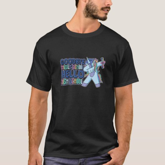 さようなら中学こんにちは高校8年生 Tシャツ (正面)