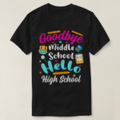 さようなら中学校ハローハイスクール8th Gr Tシャツ (デザイン正面)