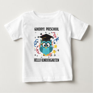 さようなら保育園こんにちは幼稚園Tシャツ ベビーTシャツ