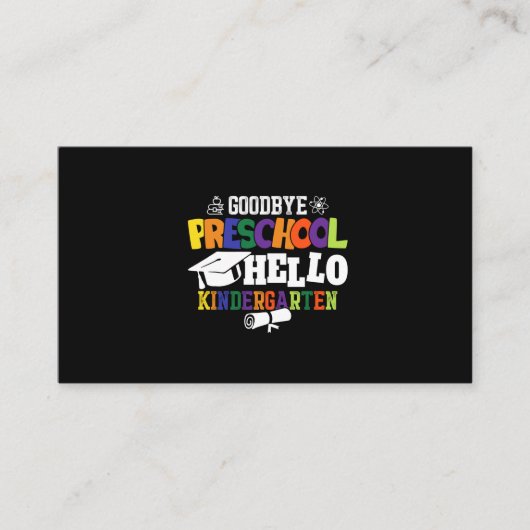 さようなら保育園ハロー幼稚園 名刺 (正面)