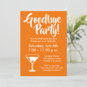 さようなら告別の行く遠くににパーティの招待状 招待状 (スタンド正面)