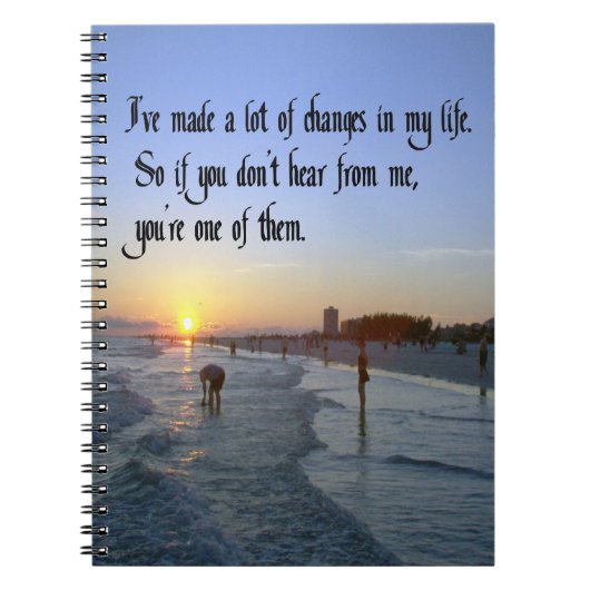 さようなら告別 ノートブック (正面)