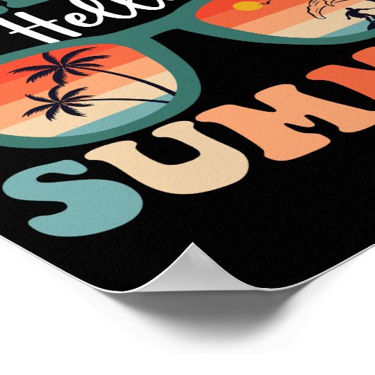 さようなら学校こんにちは夏 ポスター (角)