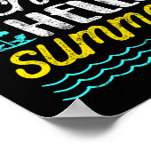 さようなら学校こんにちは夏 ポスター (角)