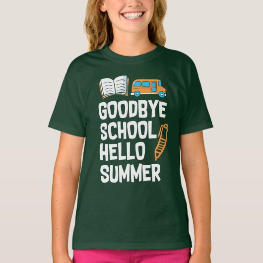 さようなら学校ヘロサマー Tシャツ (正面)